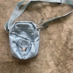 The North Face Light Blue Crossbody Bag